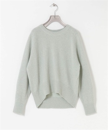 混狐狸毛金蔥針織衫(薄荷綠-FREE-其他綠色)