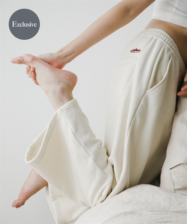 【別注】THOUSAND MILE / 針織刷毛長褲