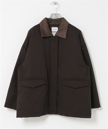 IMBOTEX填充大衣(深棕色-FREE-DARK BROWN)