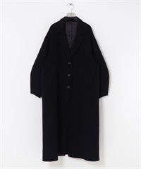 new basic Super160雙面呢切斯特大衣(藏青色-36-NAVY)