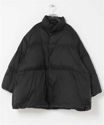 【別注】onit / 蓬鬆羽絨外套(黑色-FREE-BLACK)