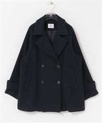 Super100麥爾登海軍大衣(D.藏青色-FREE-NAVY)