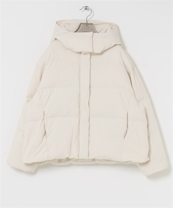 2WAY連帽羽絨外套(米白色-36-OFF WHITE)