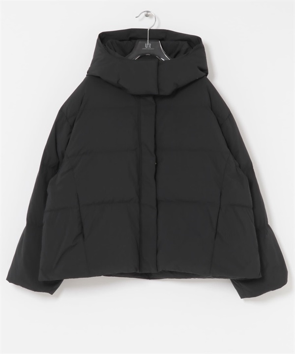 2WAY連帽羽絨外套(黑色-36-BLACK)