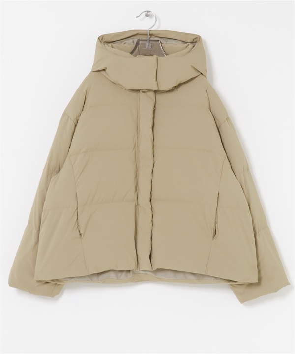2WAY連帽羽絨外套(膚色-36-BEIGE)