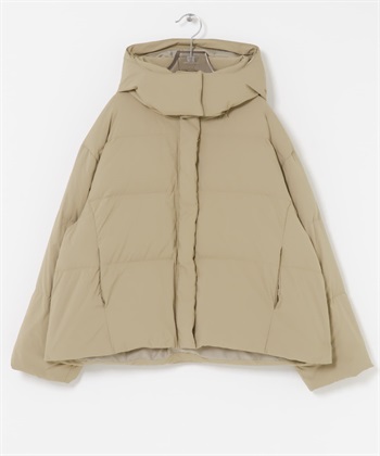 2WAY連帽羽絨外套(膚色-38-BEIGE)