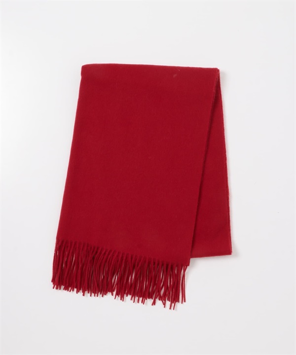 羊毛喀什米爾圍巾(紅色-one-RED)