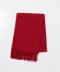 羊毛喀什米爾圍巾(紅色-one-RED)