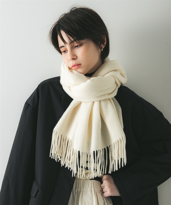 羊毛喀什米爾圍巾