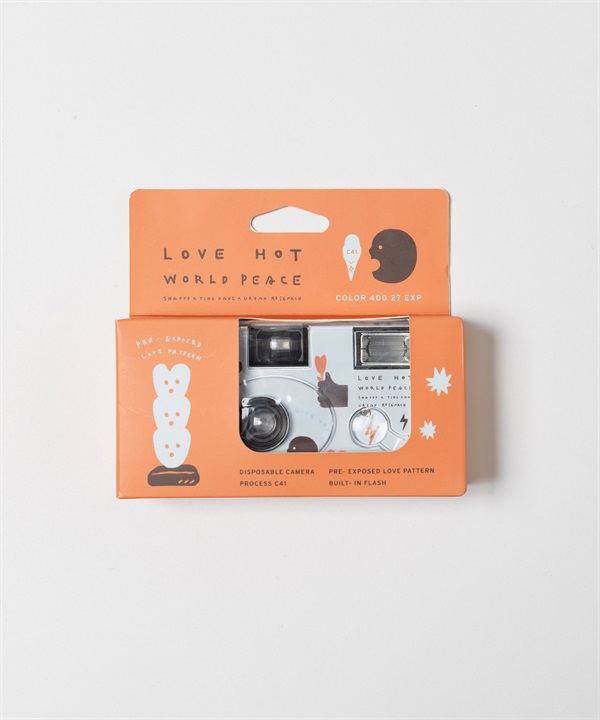 【SNAPPP寫真館】LOVE HOT－特效即可拍(橘色-one-COLOR A)