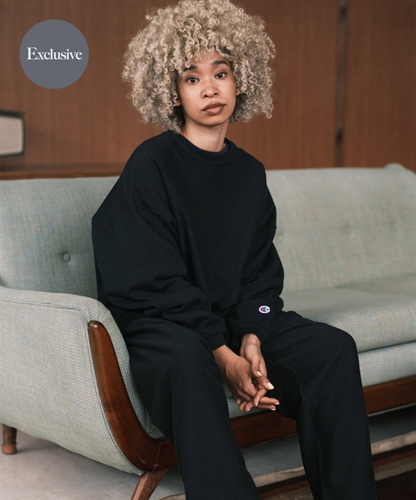 WIDE DAD / Champion棉質休閒圓領上衣