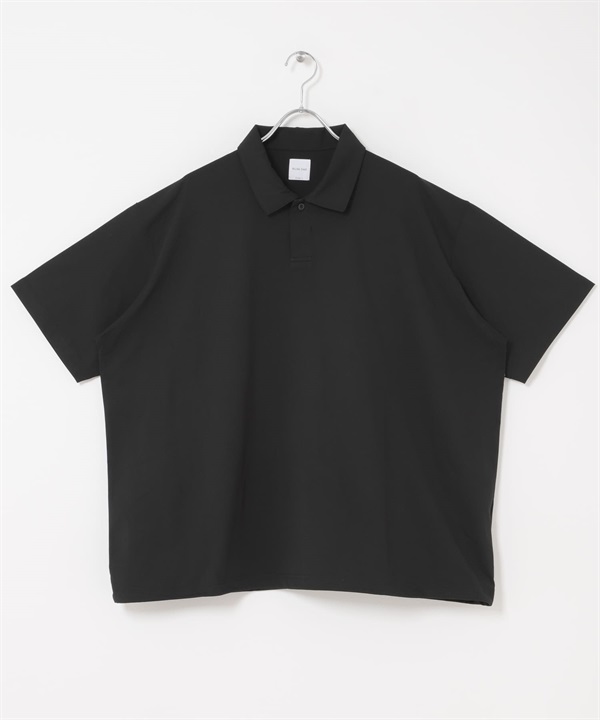 WIDE DAD / BREEZY TECH POLO衫(黑色-1-BLACK)