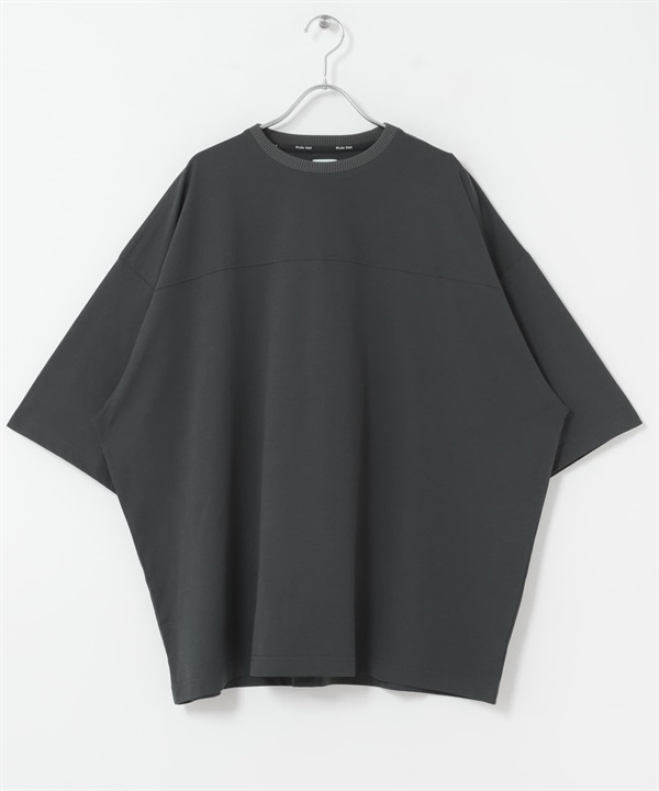 【新色追加】WIDE DAD / BREEZY TECH短袖T恤(炭灰色-1-CHARCOAL GRAY)