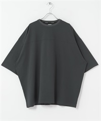 【新色追加】WIDE DAD / BREEZY TECH短袖T恤(炭灰色-1-CHARCOAL GRAY)