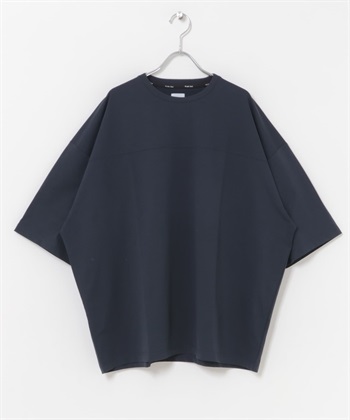 WIDE DAD / BREEZY TECH短袖T恤(深藏青色-1-NAVY)