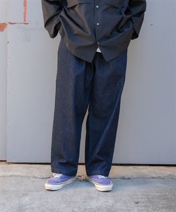 WIDE DAD / 輕便牛仔寬褲