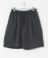 【新色追加】WIDE DAD / BREEZY TECH工裝短褲(炭灰色-1-CHARCOAL GRAY)