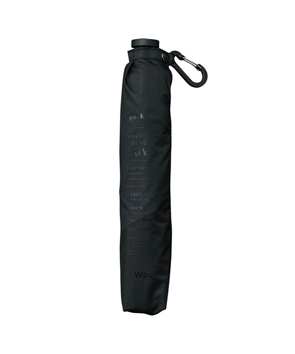 Wpc. / go-koh 極致輕量手動遮光降溫傘 55cm(黑-Free-BLACK)