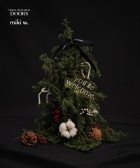 【現場實作報名】Miki Wei Studio x URBAN RESEARCH DOORS  迷你聖誕樹工作坊(12/7 Sun. -13:30-15:00)