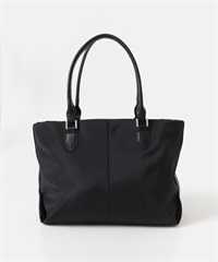 防潑水A4托特包(黑色x黑色-one-BLACK)