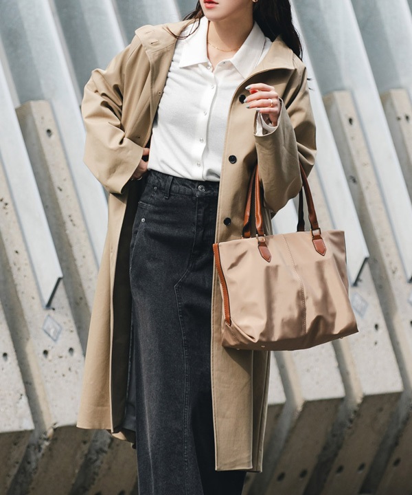 防潑水A4托特包