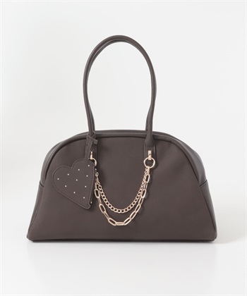 可掛拉桿口袋大波士頓包(棕色-one-BROWN)