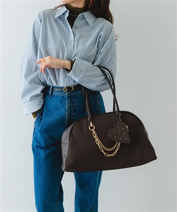 可掛拉桿口袋大波士頓包