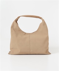 仿麂皮單提把托特包(膚色-one-BEIGE)