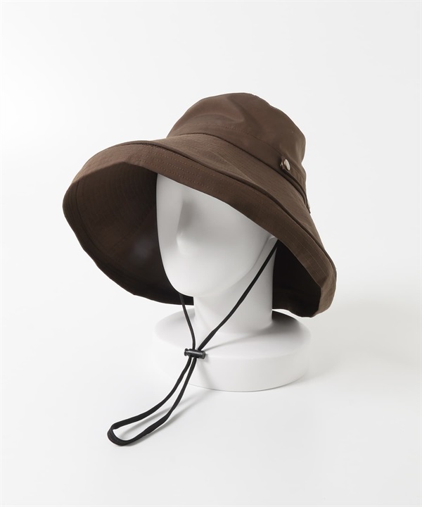 可折疊防潑水遮陽帽(棕色-Free-BROWN)