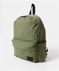 【UNISEX】棉尼龍10口袋後背包(卡其綠-one-KHAKI)