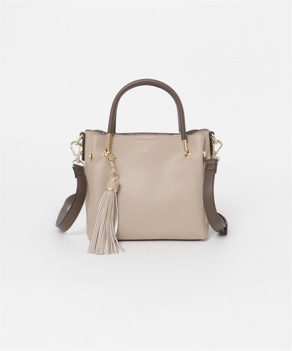 2WAY迷你托特包(膚色-one-BEIGE)