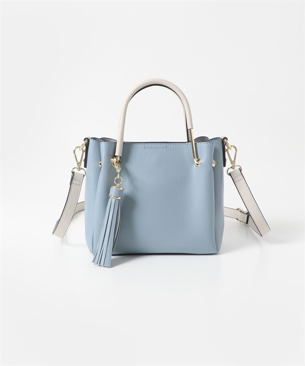 2WAY迷你托特包(藍色-one-BLUE)