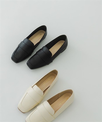 日本製方頭柔軟樂福鞋