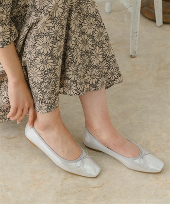 日本製方頭芭蕾軟鞋