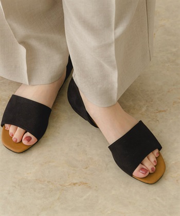 日本製寬帶平底涼鞋