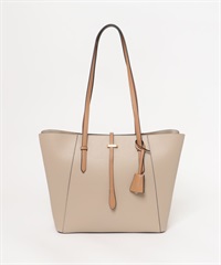 鑰匙圈飾帶A4托特包(沙膚色-one-其他膚色)