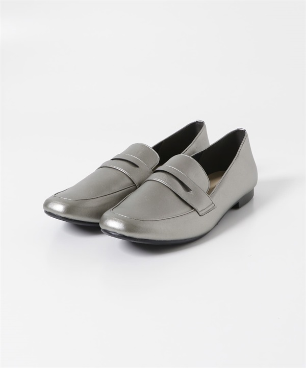 日本製柔軟樂福鞋(金屬色-36-其他銀色)