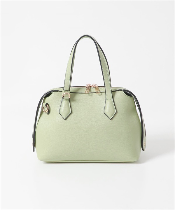 圓弧拉鍊設計小托特包(薄荷綠-one-MINT)