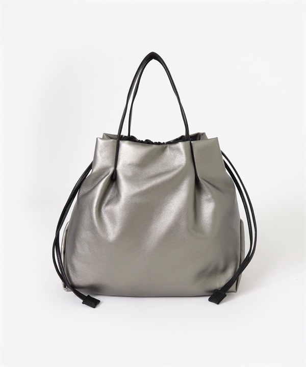 【新色追加】可水洗小肩背包(灰銀色-one-其他銀色)
