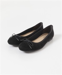 日本製蝴蝶結平底芭蕾舞鞋(其他黑色-36-其他黑色)
