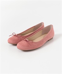 日本製蝴蝶結平底芭蕾舞鞋(粉紅色-36-其他粉色)