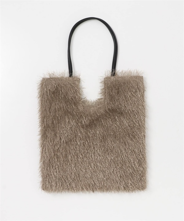 流蘇設計托特包(膚色-one-BEIGE)