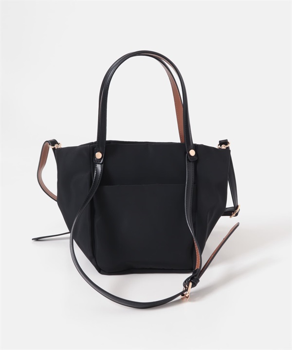 3WAY防潑水小肩背包(黑色-one-BLACK)