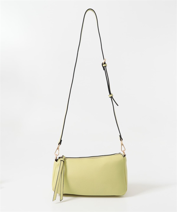 2WAY斜邊造型肩背包(萊姆黃-one-其他綠色)