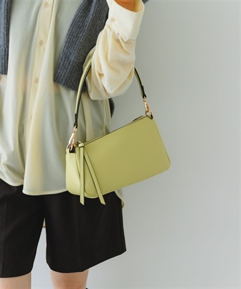 2WAY斜邊造型肩背包