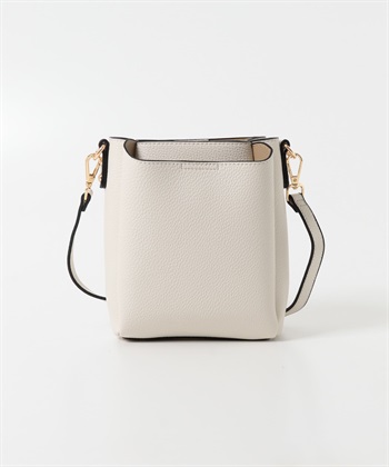 口袋設計長方肩背包(白色-one-WHITE)