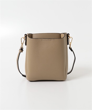 口袋設計長方肩背包(膚色-one-BEIGE)