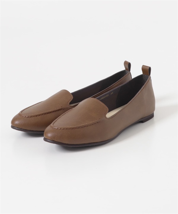 日本製柔軟平底鞋(棕色-36-BROWN)