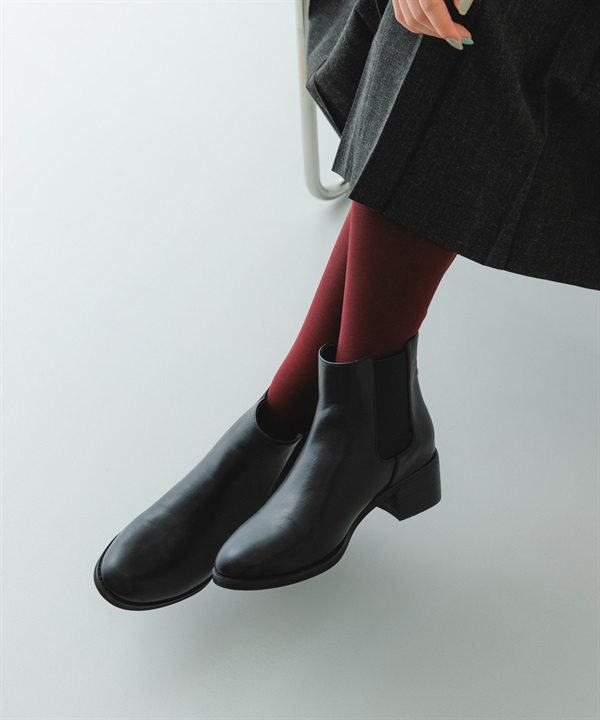 防潑水切爾西靴