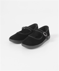 2WAY防潑水絲絨瑪莉珍鞋(黑色-37-BLACK)